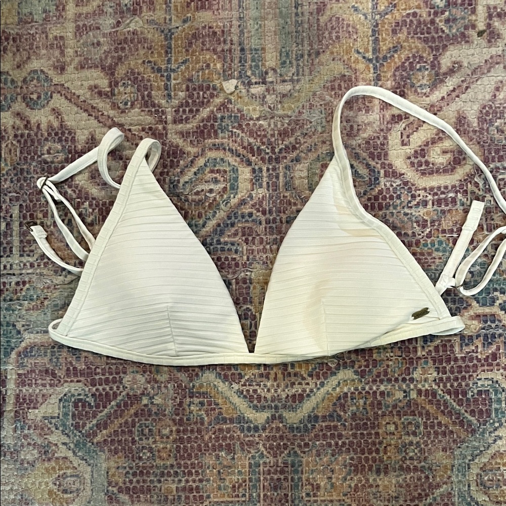 Rip Curl White Bikini Top